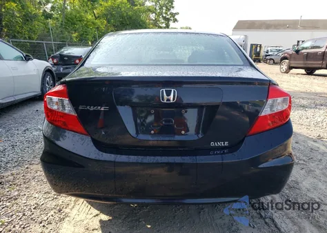 2012 Honda Civic Lx from USA, damaged, VIN 19XFB2F54CE046672